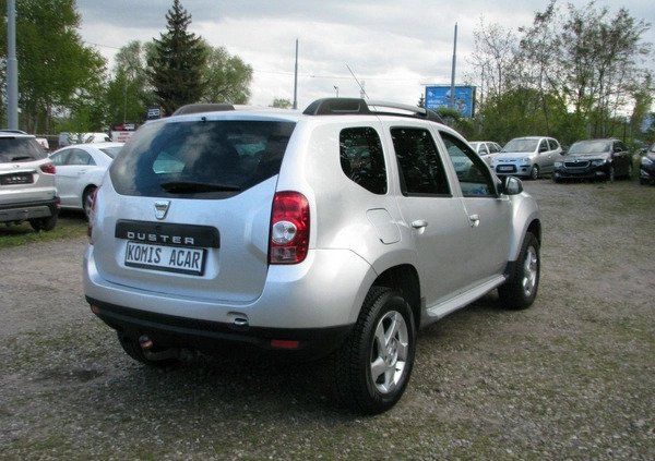 Dacia Duster cena 25900 przebieg: 142947, rok produkcji 2013 z Bytom Odrzański małe 631